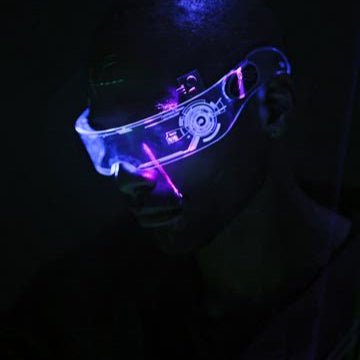 Cyberpunk LED Luminous Glasses